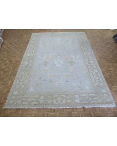 10 x 14'4 Hand Knotted Sky Blue Modern Oushak Oriental Rug G14502