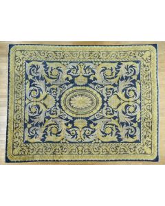 10'10"x13'8" Old Spanish Savonnerie Exc Cond Hand-Knotted Oversize Rug G34424