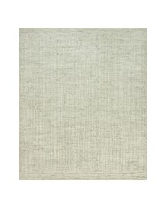 8'4"x9'10" Collonade Gray Hand Woven Flat Weave Wool Cord Collection Rug G90467